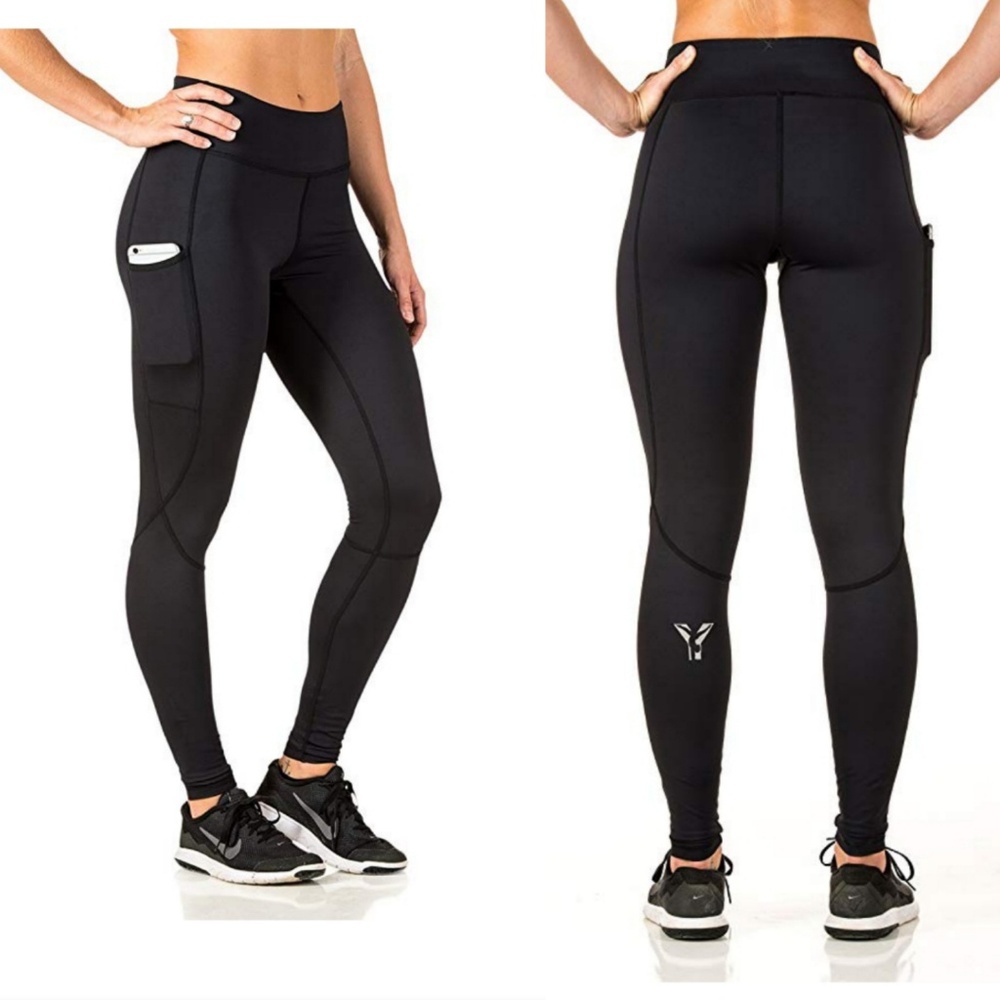 NWOT- Foxy Athletics Carla leggings - Jet Black